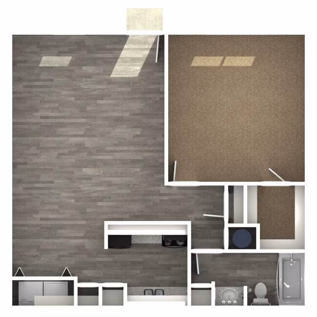 1x1 - 729 1303 floor plan